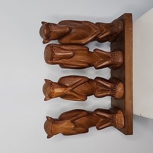 The Four Wise Monkeys home decor